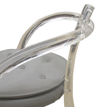 Load image into Gallery viewer, 1960s American Set of Four Dining Lucite Chairs On Wheels