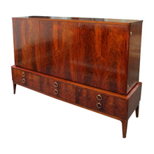 Load image into Gallery viewer, 1940s Danish Large Mahogany Sideboard by Axel Larsson For Svenska Möbelfabrikerna