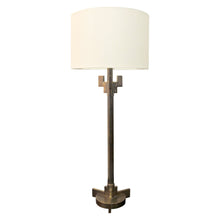 Load image into Gallery viewer, 1980s Italian Pair Of Structural Brass Table Lamps