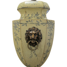 Load image into Gallery viewer, French 1950s Pair Of Hand Painted Toleware Table Lamps