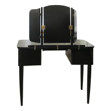 Load image into Gallery viewer, 1940s Scandinavian Vanity Dressing Table With Its Triptych Mirror