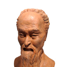 Load image into Gallery viewer, 1920s Terracotta Sculpture Bust Of A Chinese Man, French
