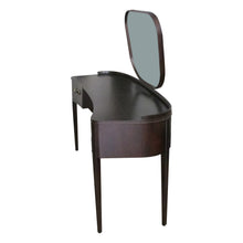 Load image into Gallery viewer, 1940s Swedish Mahogany Dressing Table With Its Original Mirror