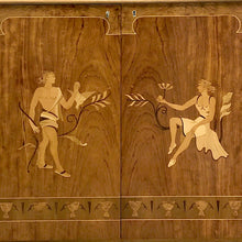 Load image into Gallery viewer, 1930s/40s Pair Of Swedish Mahogany Cabinets With Inlaid Marquetry