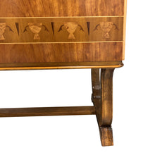 Load image into Gallery viewer, 1930s/40s Pair Of Swedish Mahogany Cabinets With Inlaid Marquetry