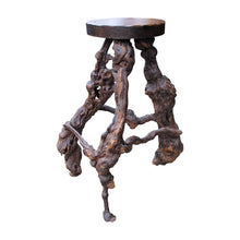 Load image into Gallery viewer, 1950s French, Set Of 3 Twisted Grape-vine Roots Bar Stools