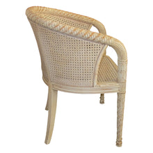 Load image into Gallery viewer, 1960s French Pair of Cane Occasional Chairs with Hand-Carved Frame