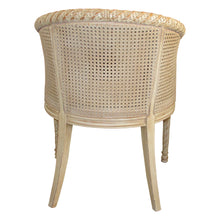 Load image into Gallery viewer, 1960s French Pair of Cane Occasional Chairs with Hand-Carved Frame