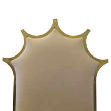 Load image into Gallery viewer, 1980s French Occasional Throne Chair with Metallic Gold Frame