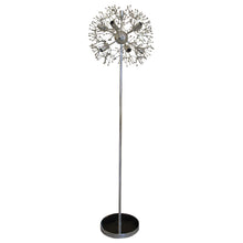Load image into Gallery viewer, 1970s Italian Large Chrome “Sputnik” Floor Lamp by Gaetano Scolari