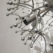 Load image into Gallery viewer, 1970s Italian Large Chrome “Sputnik” Floor Lamp by Gaetano Scolari