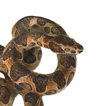 Load image into Gallery viewer, 1950s Italian Large Hand-Crafted Ceramic Python Snake Sculpture