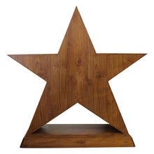 Load image into Gallery viewer, 1960’s English Unique Star Shaped Walnut Chest of Drawers