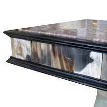 Load image into Gallery viewer, 1960s/70s English Pair of Side Tables with Marble Tops by Anthony Redmile