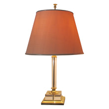 Load image into Gallery viewer, 1970s Italian Pair of Large Lucite Table Lamps with Conic Lampshades