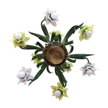 Load image into Gallery viewer, 1980s Italian Coloured Glass And Toleware Chandelier By Banci, Florence