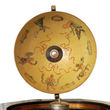 Load image into Gallery viewer, 1960s Italian Large World Map Bar Cart with Zodiac Signs