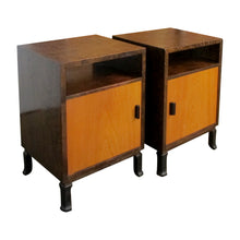 Load image into Gallery viewer, 1930S/40S SWEDISH PAIR OF NIGHTSTANDS DESIGNED AXEL LARSSON