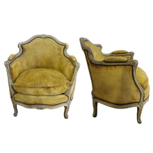 Load image into Gallery viewer, Early 20th Century French Pair of Bergères Louis XV Style