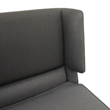 Load image into Gallery viewer, English Modern Large Wingback Armchair with its Matching Stool