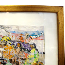 Load image into Gallery viewer, Italian 1977 Set of Two Colourful Watercolours by Valerio Mazzanti