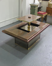 Load image into Gallery viewer, A granite bar coffee table with central lift, 1970's