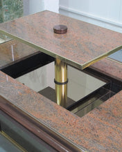 Load image into Gallery viewer, A granite bar coffee table with central lift, 1970's