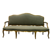 Load image into Gallery viewer, Late 19th Century French gilded sofa, Louis XV style