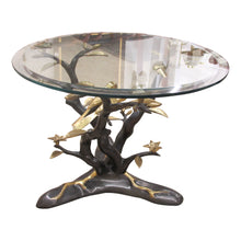 Load image into Gallery viewer, Belgian, 1970s Willy Daro Round “Bonsai” side table