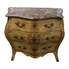 Load image into Gallery viewer, Pair of Walnut Serpentine Bombe chests of Drawers/Commodes, Swedish