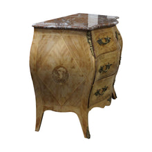 Load image into Gallery viewer, Pair of Walnut Serpentine Bombe chests of Drawers/Commodes, Swedish