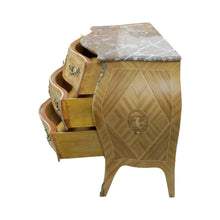 Load image into Gallery viewer, Pair of Walnut Serpentine Bombe chests of Drawers/Commodes, Swedish