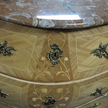 Load image into Gallery viewer, Pair of Walnut Serpentine Bombe chests of Drawers/Commodes, Swedish