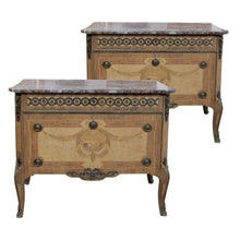 Load image into Gallery viewer, Mid-Century Louis XVI Style Swedish Chests of Drawers/Commodes with Marble Tops