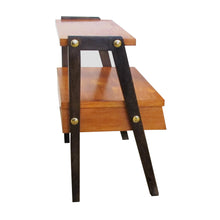 Load image into Gallery viewer, Mid-Century Modern Set Of Two Scandinavian Teak Bedside Tables