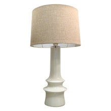 Load image into Gallery viewer, 1960s Large Pair of Opaline Glass Table Lamps by Bergboms, Swedish