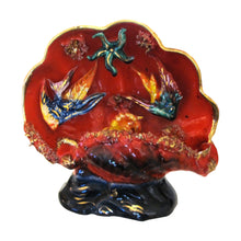 Load image into Gallery viewer, Set of 6 Vallauris Glazed Ceramic Table Lamps in the shape of Sea Shells, Mid-century French