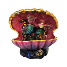 Load image into Gallery viewer, Set of 6 Vallauris Glazed Ceramic Table Lamps in the shape of Sea Shells, Mid-century French