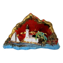 Load image into Gallery viewer, Set of 6 Vallauris Glazed Ceramic Table Lamps in the shape of Sea Shells, Mid-century French