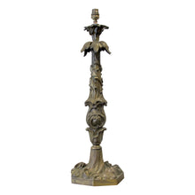 Load image into Gallery viewer, Early 1900s Pair of Art Nouveau Bronze Table Lamps, French