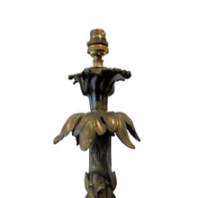 Load image into Gallery viewer, Early 1900s Pair of Art Nouveau Bronze Table Lamps, French