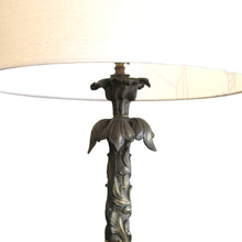 Load image into Gallery viewer, Early 1900s Pair of Art Nouveau Bronze Table Lamps, French