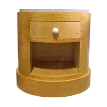 Load image into Gallery viewer, Mid-century Modern Pair of Cylindrical Side Table – Nightstands art Deco Style, English