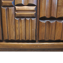 Load image into Gallery viewer, 1960s Large “Brutalist” Walnut Sideboard/Credenza By Lane, American