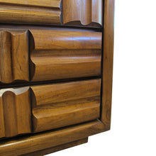 Load image into Gallery viewer, 1960s Large “Brutalist” Walnut Sideboard/Credenza By Lane, American