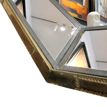 Load image into Gallery viewer, 1970s Large Octagonal Multi Sectional Mirror By Rodolfo Dubarry, Spanish
