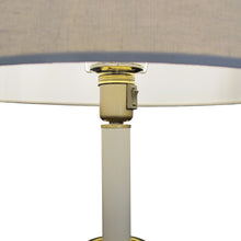 Load image into Gallery viewer, 1970s Pair of Brass Floor Lamps with Integrated Side Tables, Swedish