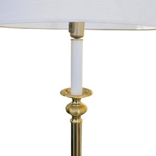 Load image into Gallery viewer, 1970s Pair of Brass Floor Lamps with Integrated Side Tables, Swedish