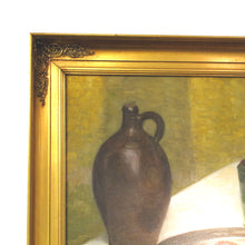 Load image into Gallery viewer, 1926 Still Life Oil On Canvas of a Lobster by Carl Vilhelm Meyer, Danish
