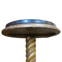 Load image into Gallery viewer, Early 1900s Pair of Wood and Gilt Gesso Side Tables-Gueridons, French